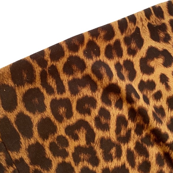 Vintage True 1990’s Rockabilly Leopard Mini Dress - Picture 7 of 7